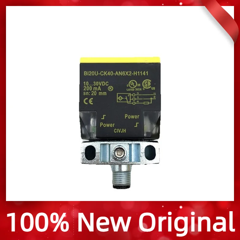 

Proximity Sensor Switch, BI20U-CK40-AN6X2-H1141 BI20U-CK40-AP6X2-H1141, New .