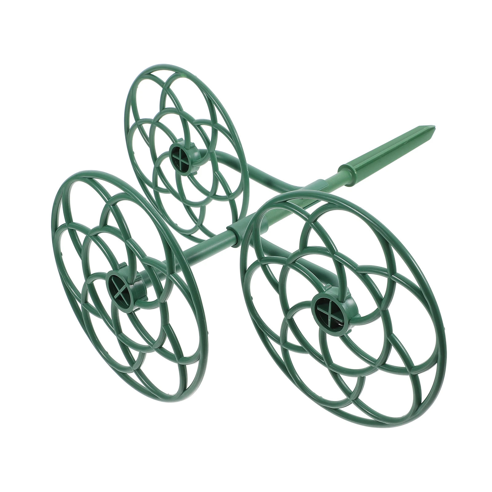 

Flower Support Cage Plant s Peony Grid Stakes Ring Supports Multilayer Durable Outdoor Balcony Climbing Plants Grafting