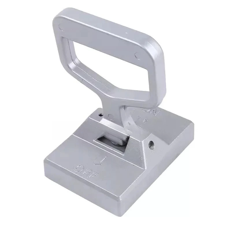 Portable Permanent Magnetic Lifter Manual Lifting And Handling Steel Plate Magnet Tool Loading Artifact 50KG Flat Magnetic Chuck