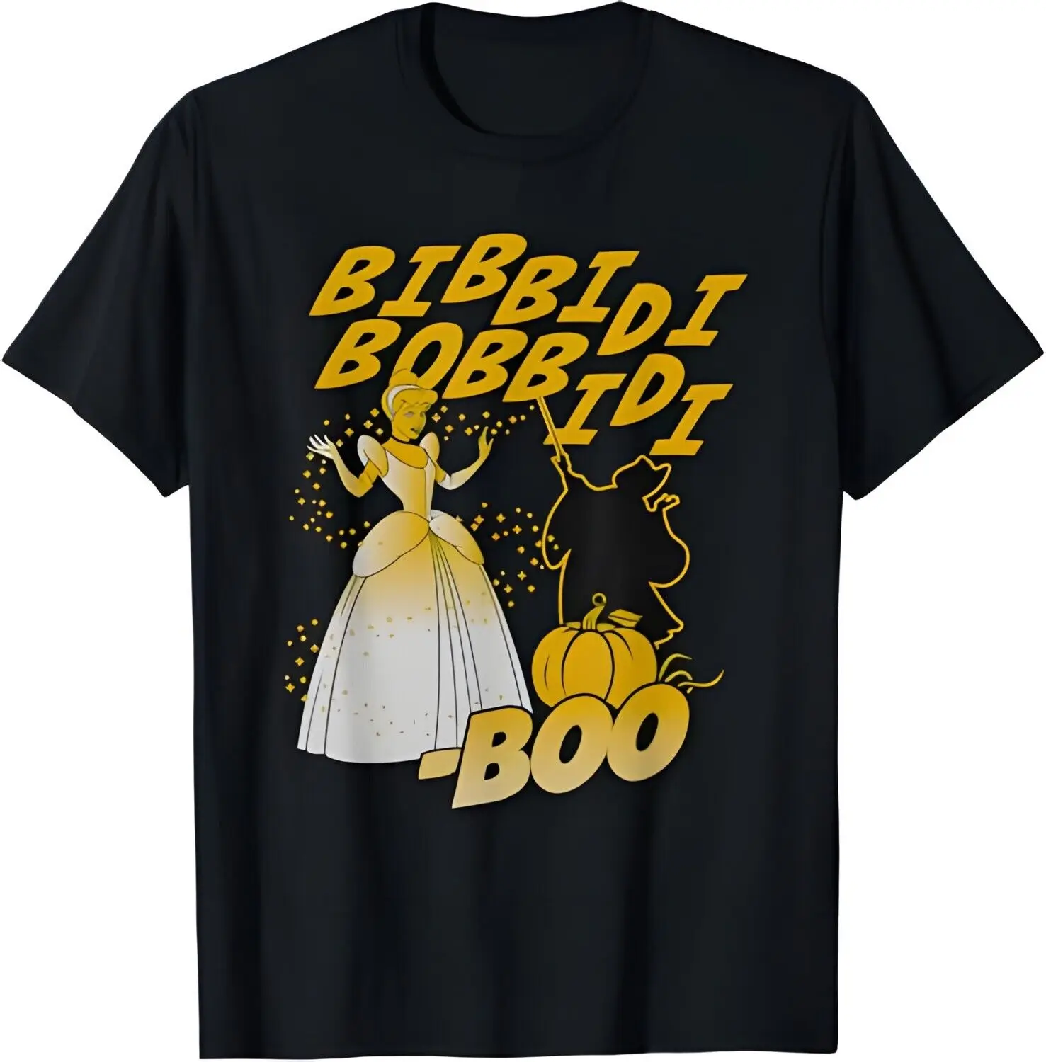 

Fairy tale witch and grey girl “Bibbidi Bobbidi” Boo Halloween T-Shirt