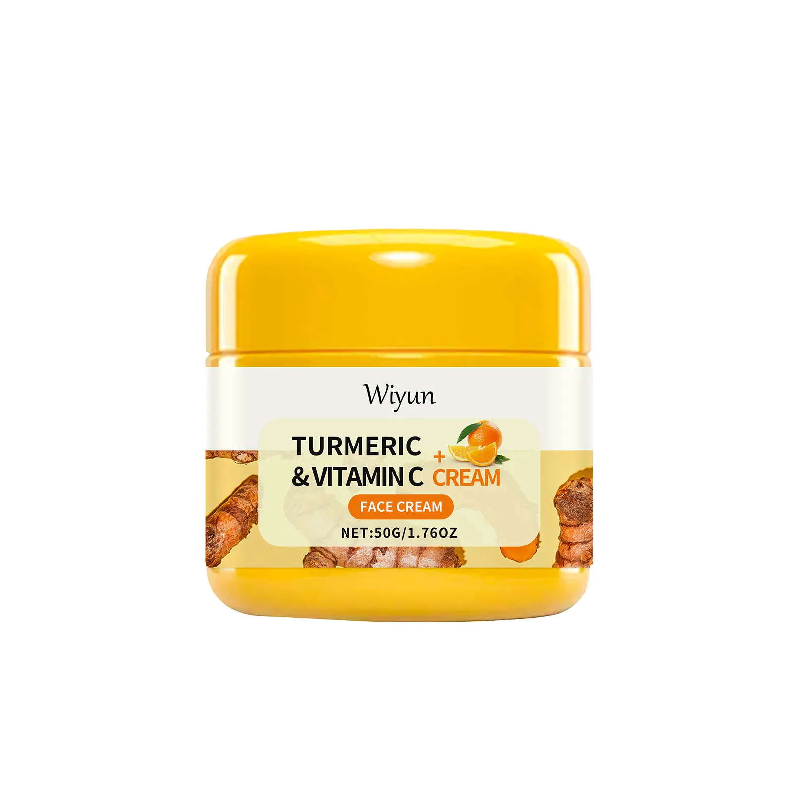 

Turmeric & Vitamin C Face Cream - Brightening Dark Spot Corrector, Anti-Aging Moisturizer with Natural Ingredients