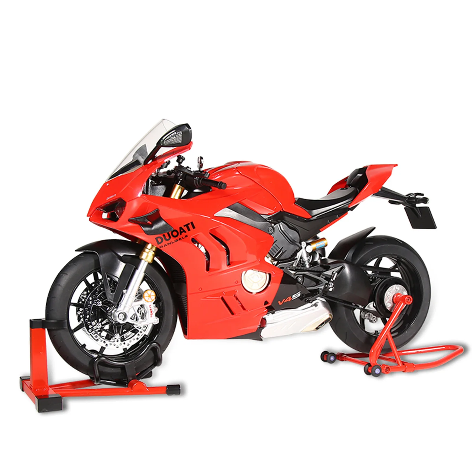 

Spray 1:6 Ducati V4S Racing Motorcycle Alloy Die Cast Model Double Spray Large Motorcycle Toys Exquisite Ornaments For Boyfriend