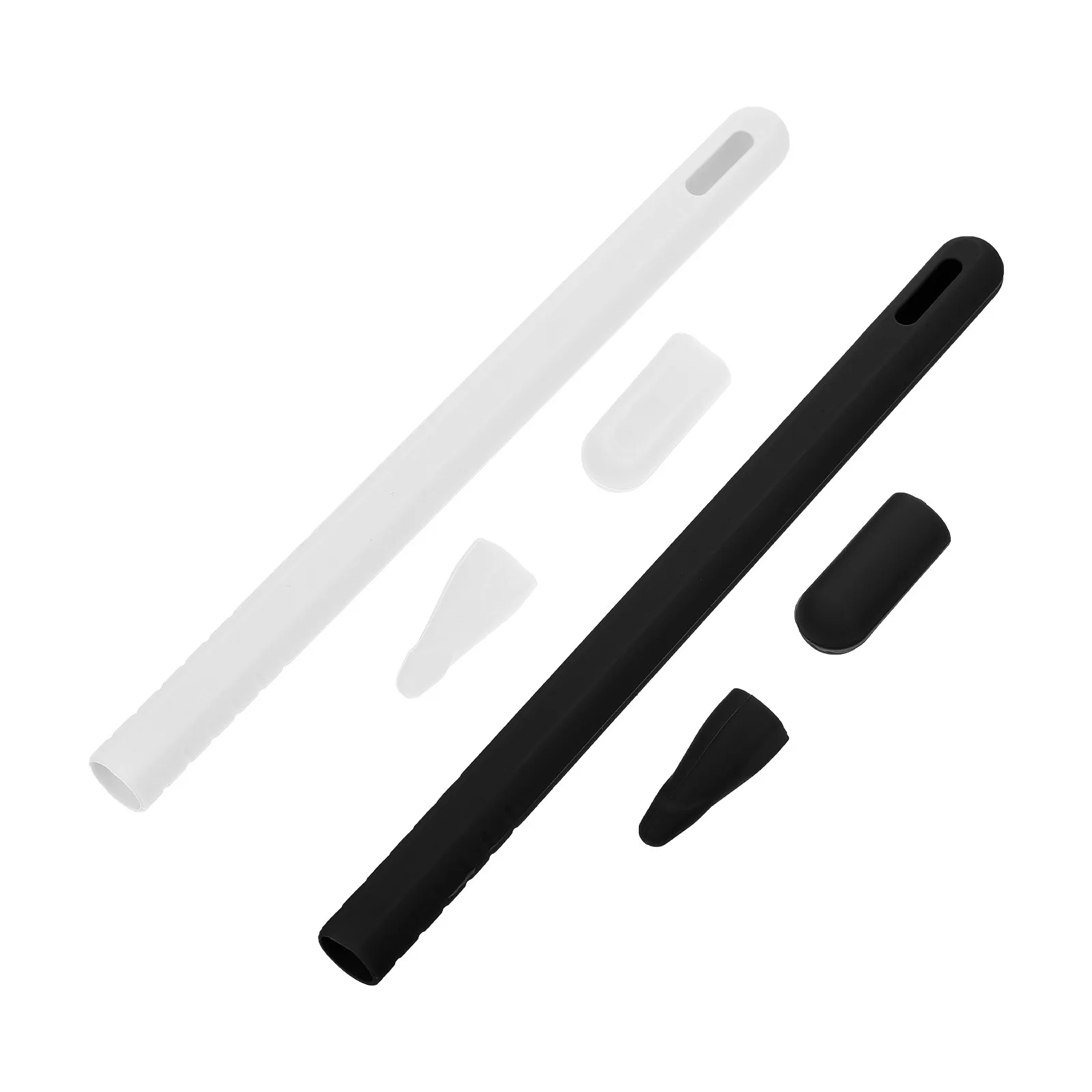 2Pcs Panda Design Silicone Stylus Pen Cover Protective Sleeve for Pencil 2 Touch Pen Silicone Cover Stylish Daily Travel