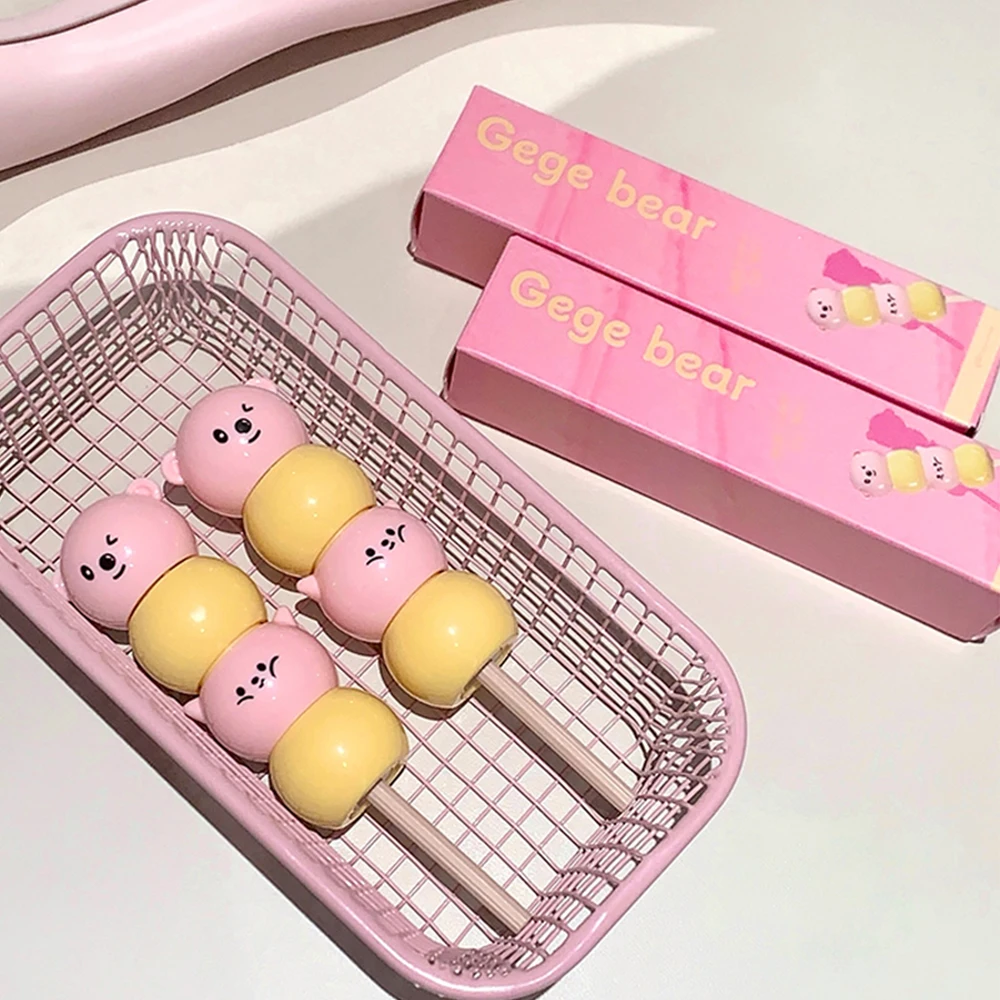 Gege Bear ماتي المخملية لطيف الحصان الشفاه الطين كريم الشفاه الشفاه الطين طويلة الأمد اللون غير تجفيف أحمر الشفاه #5