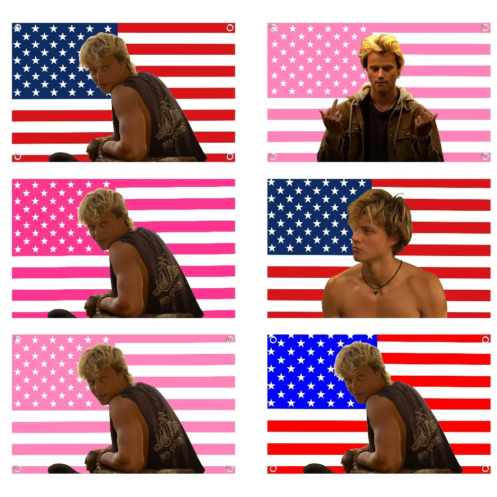 

3x5 футов JJ M-Maybank американский флаг Крытый и открытый декоративный настенный художественный декор корпоративный флаг печать гобеленовый баннер