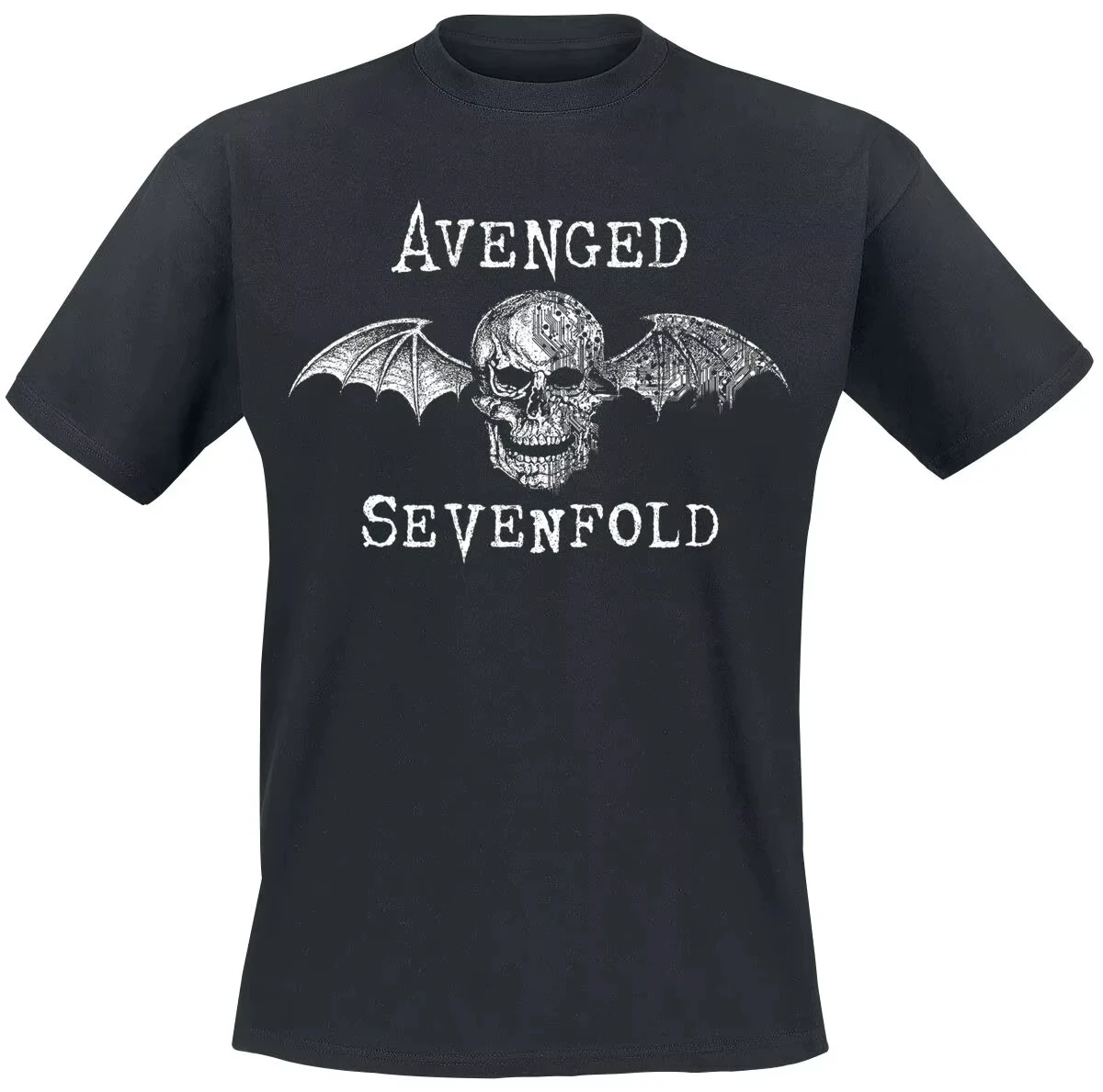 Summer Women's Men's Revenge Seven-Head Skeleton T-shirt - Retro Band - Street Hip-Hop Trend - Suitable for Both Men and Women