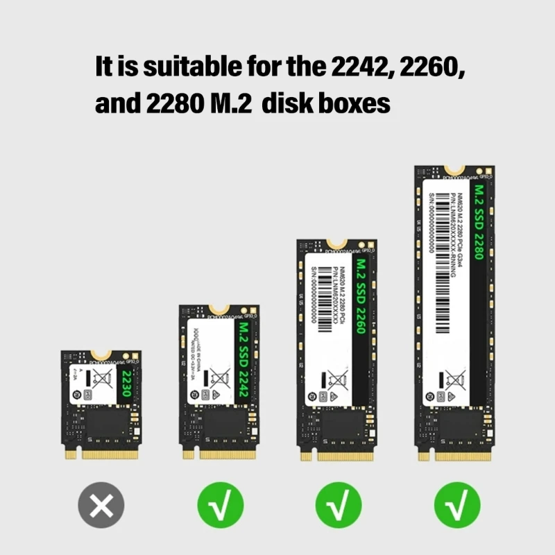 USB4.0 NVME Hard Enclosure Expand Storage Capacity with 40Gbps Fast Speed 3000Mbps Read And Write SSD Cooling Box