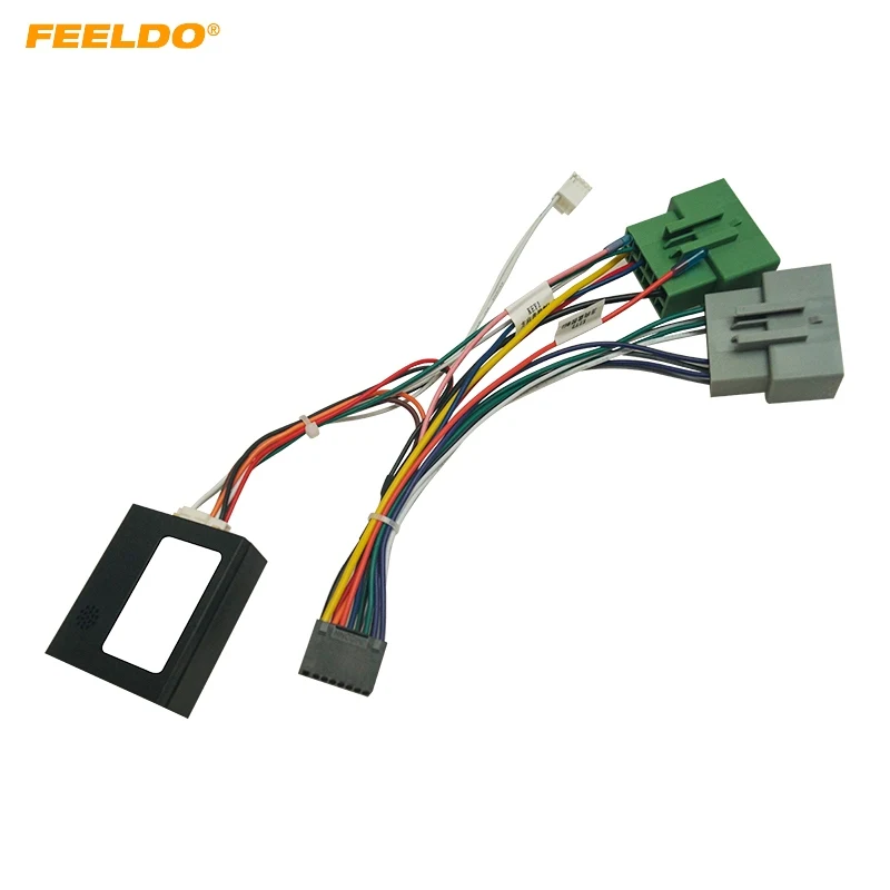 Car 16pin Audio Wiring Harness For Volvo S80 99-06 Aftermarket Stereo Installation Wire Adapter