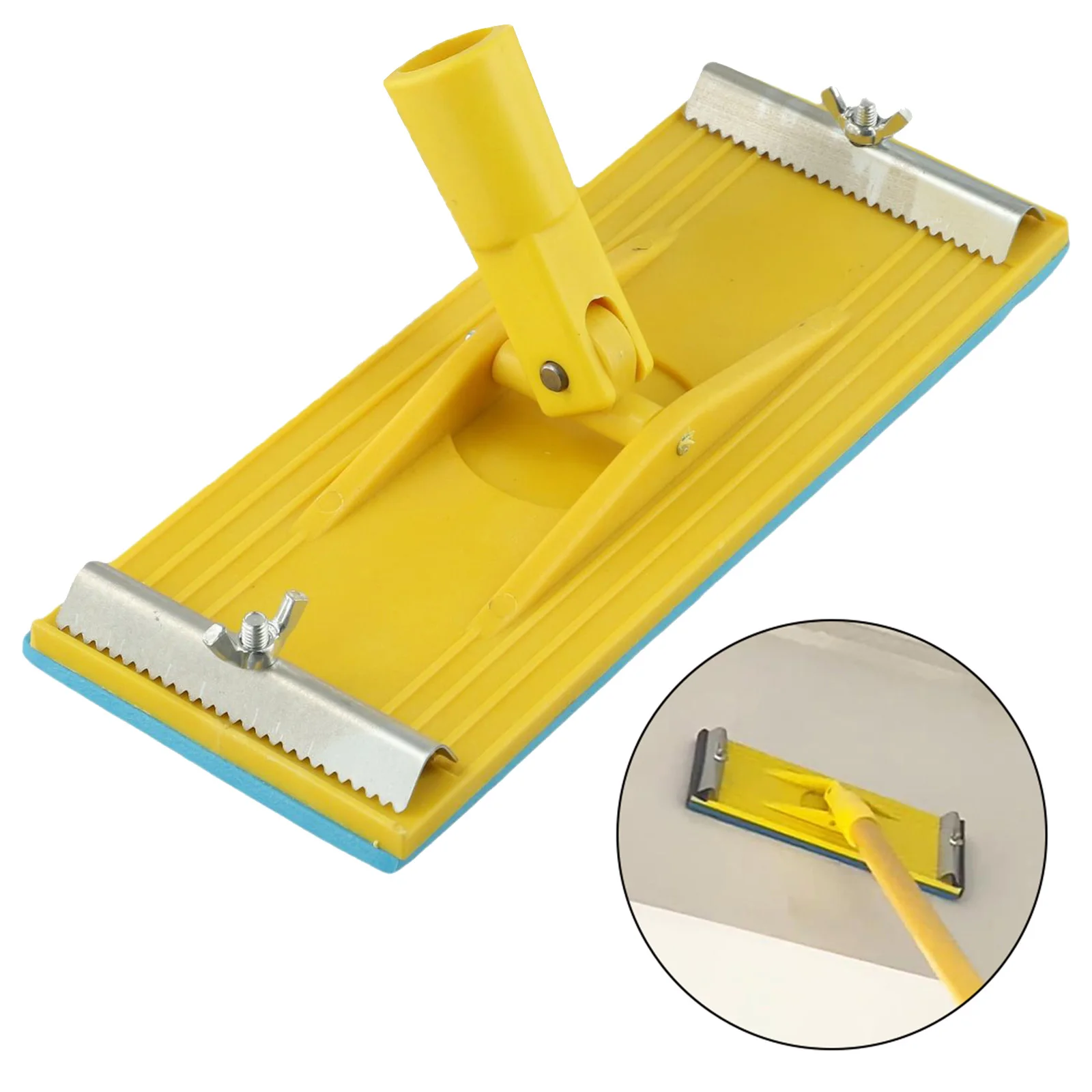 Quick Release Clip For Sander Polisher Polishing Machine Yellow Hand Sander Holder Enhanced Surfacing Protection