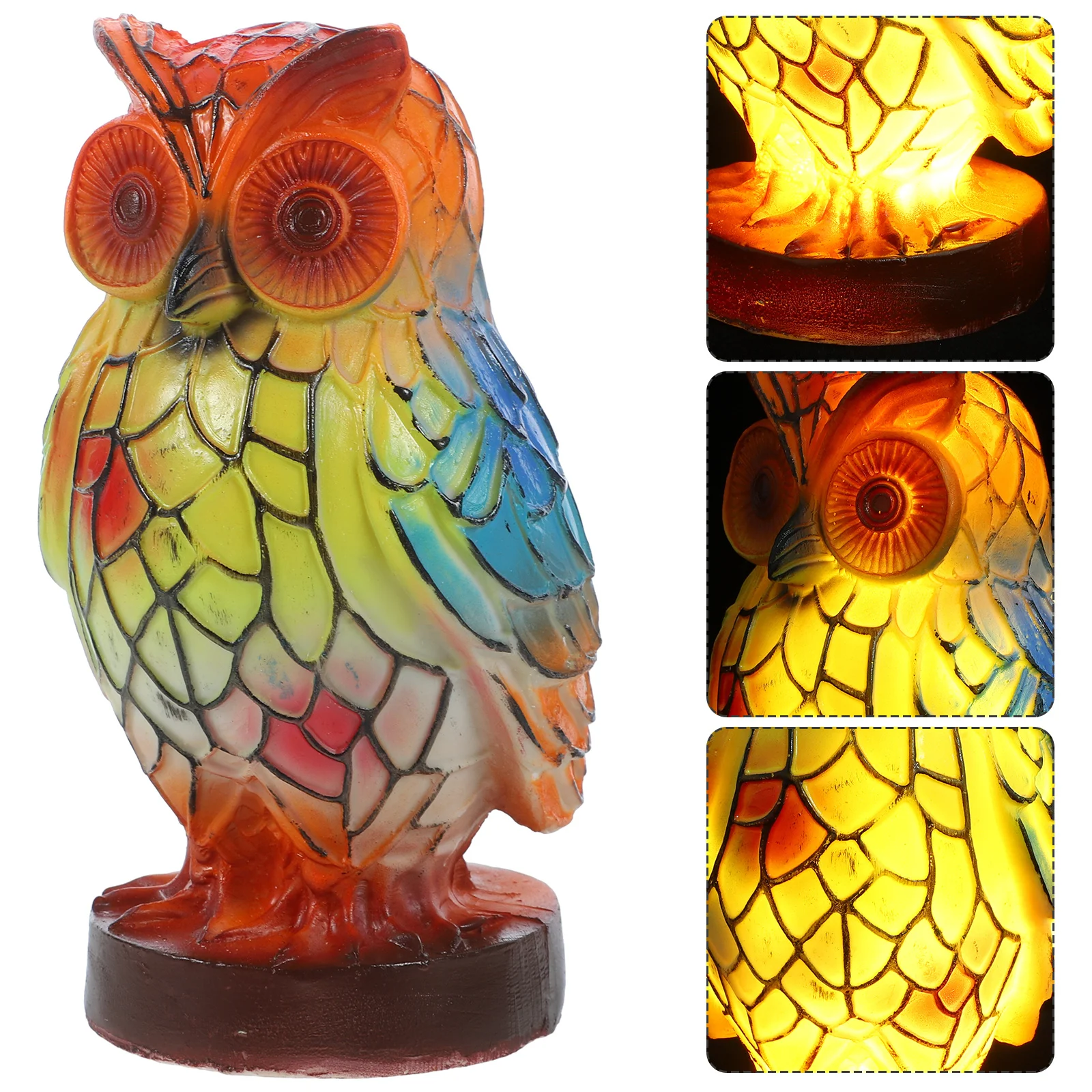 

Resin Owl Animal Table Lamp Decorative Desk Lamp Night Light Ambient Lighting Unique Lamps Desk Lighting Modern Table Lamps