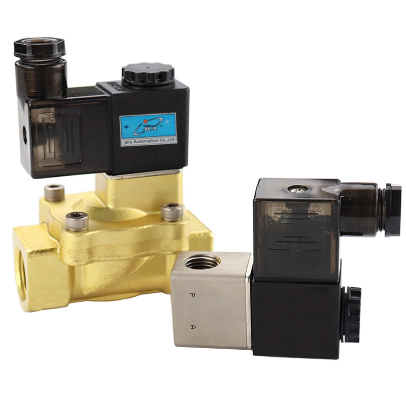 2V130-15 2 Way 1/2 Inch Direct Acting Normally Closed Operated Brass Air Water Solenoid Valve 110V 12V 220V 24 Volt