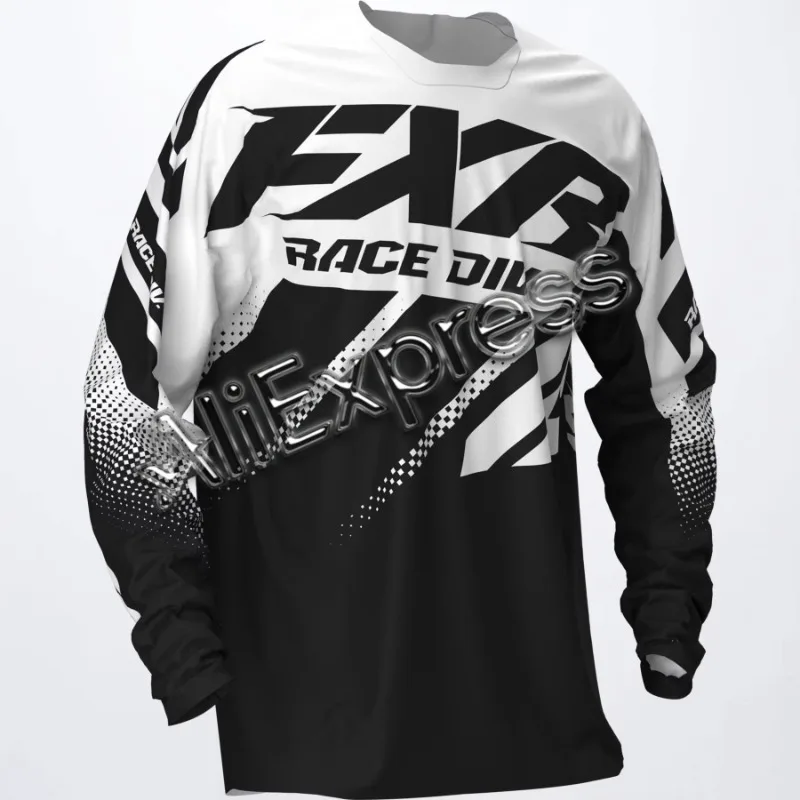 

Men's and Women's Long Sleeved T-shirts, Breathable Quick Drying T-shirts for Off-road Motorcycles and Road Bikes