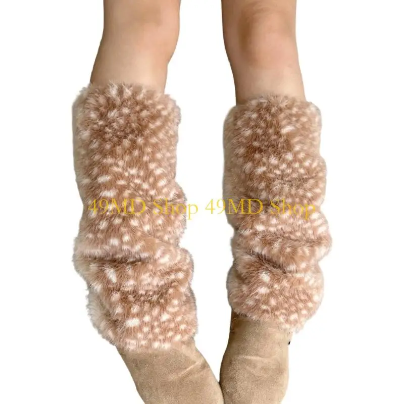 49md-festival-plush-headband-scarf-earmuffs-leg-covers-for-cold-weather-christmas