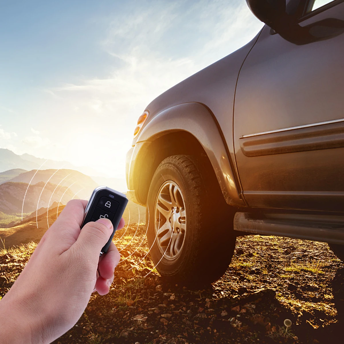 Рисунок 2 - Автомобильная система бесключевого доступа