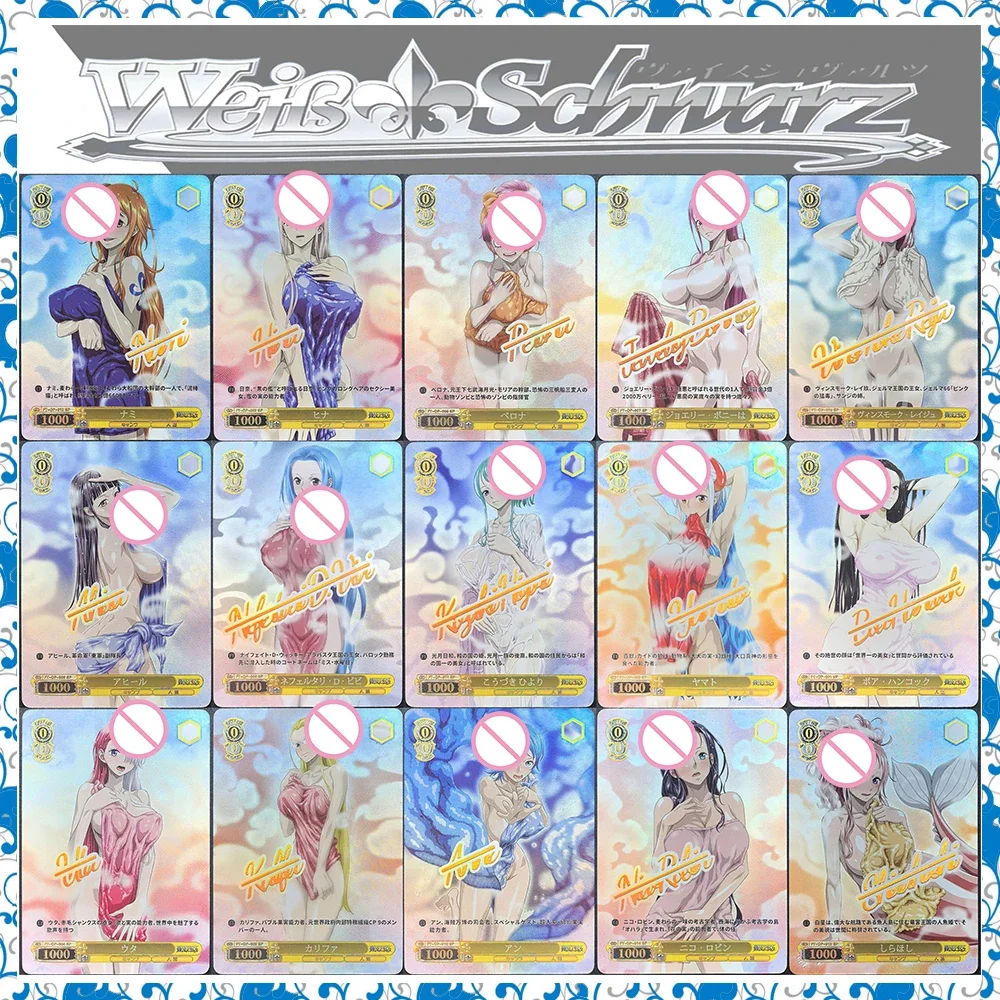 

15 шт., аниме «История богини», Weiss Schwarz, сделай сам, ACG, вспышка премиум-класса, коллекционная карточка, игры для мальчиков, игрушки, подарки на Рождество и день рождения