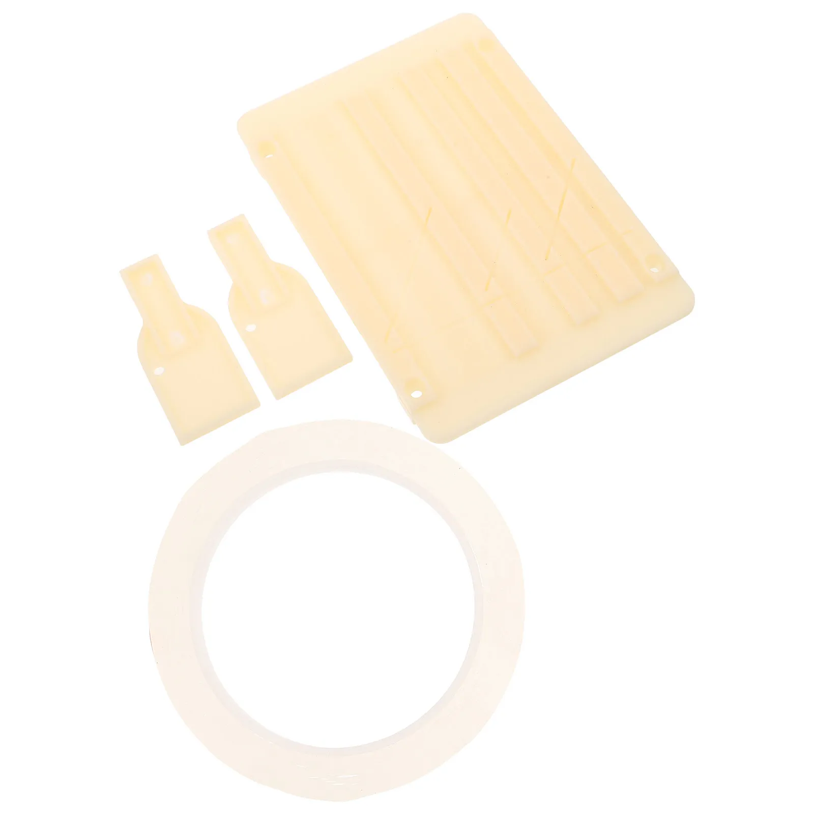 1Set Cassette Tape Splice Kit For Audio Recording Professional Splicing Block Inch Repair Tool Player