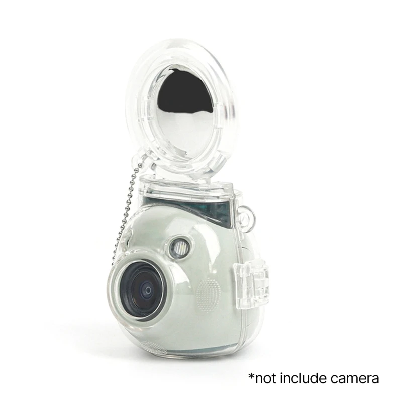 셀카용 하드 아크릴 케이스 커버가 포함된 카메라 커버 휴대용 케이스 안티드롭 가방