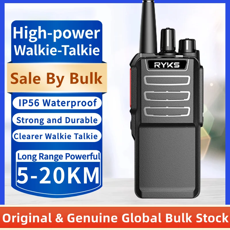 

10W High Power Walkie Talkie Retevis Two Way Radio UHF Long Range Walkie-Talkie For Factory Warehouse Farm