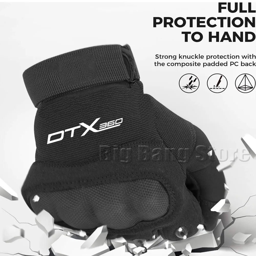 For DTX 360 125 125i 350i 2021-2022 2023 2024 2025 2026 Motocross Motorbike Motorcycle Off-Road Moto Racing Gloves