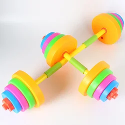 Kinderen Dumbbell Speelgoed Plastic Dumbbell Kids Kleuterschool Armtraining Dumbbel Apparatuur Oefening Dumbbell Handgewicht Voor Kinderen