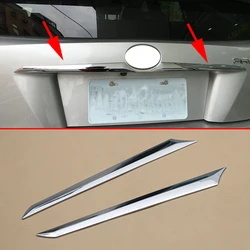 For 2016-2018 Toyota Prius Chrome Rear Truck Tailgate Trims Moulding Strips Accessories