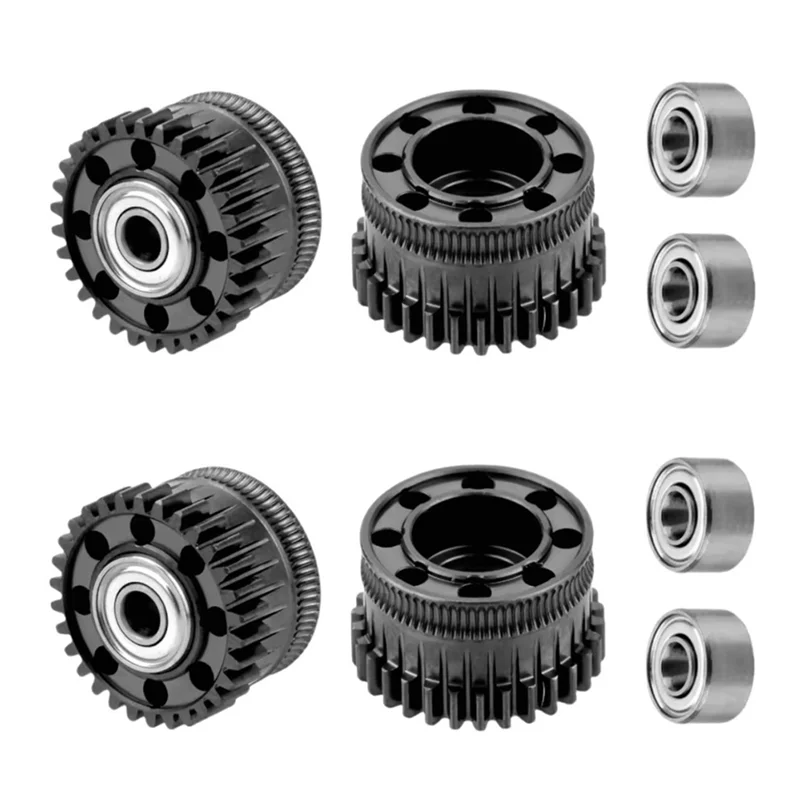 

2 Set Extruder Gear For Creality K2 Plus Nickel Plated DLC Coat High Hardness Wear
