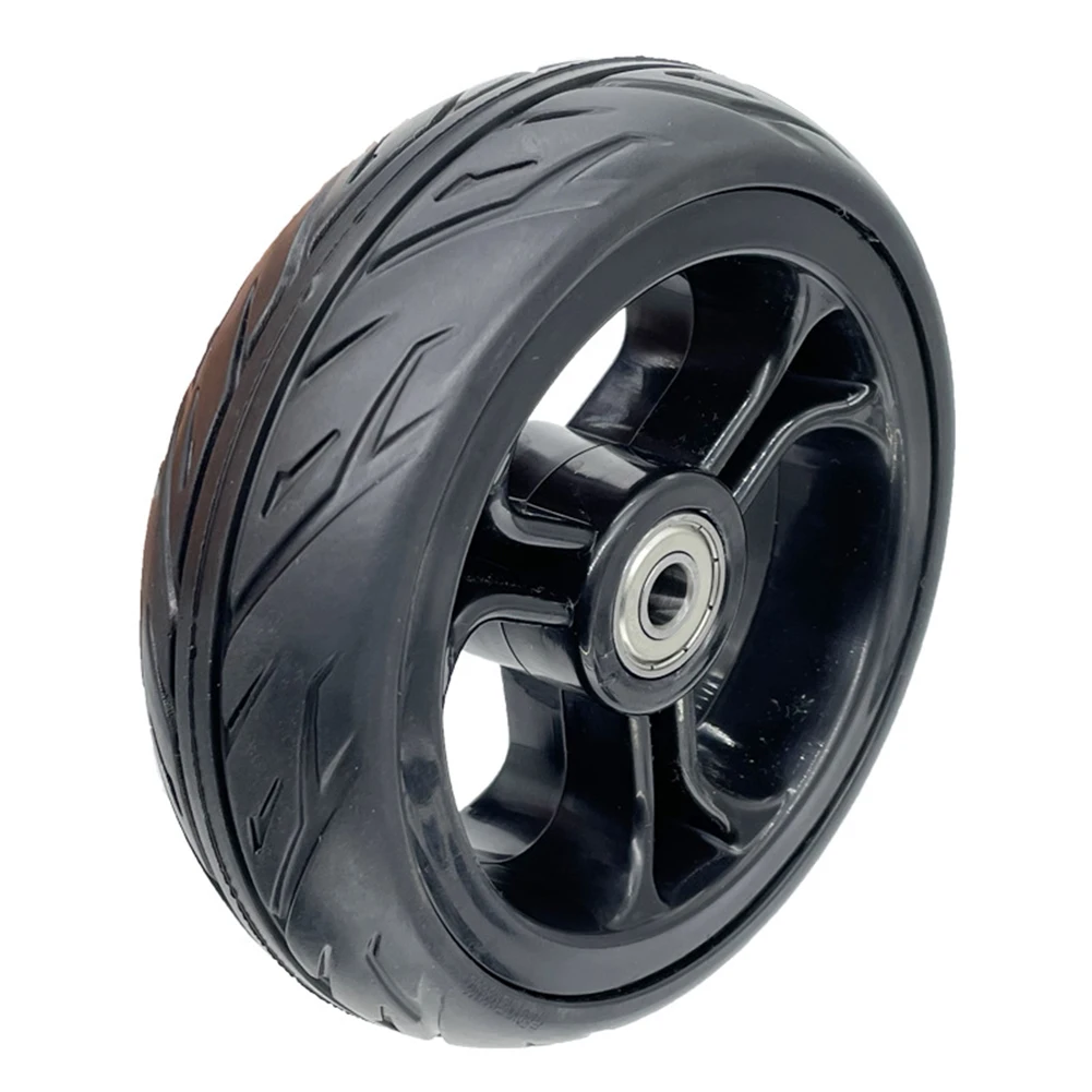 5 Inch 5x1.5 Durable Rear Wheel Scooter Solid Tyre For Electric Scooter Solid Tire Whole Wheel With Wheel Hub Rubber Part