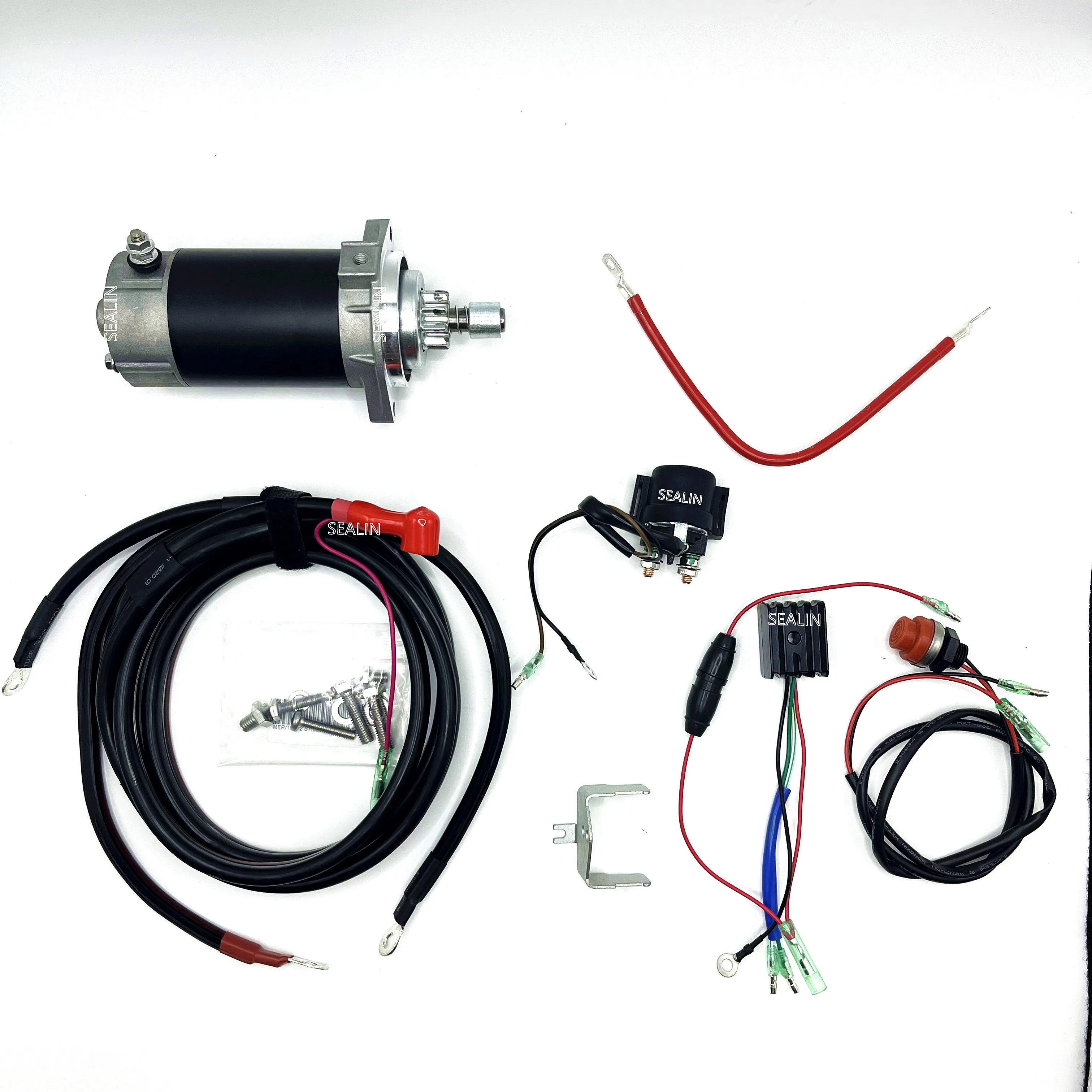 

Electrical start conversion kit for SUZUKI 2 stroke 30HP outboard DT30