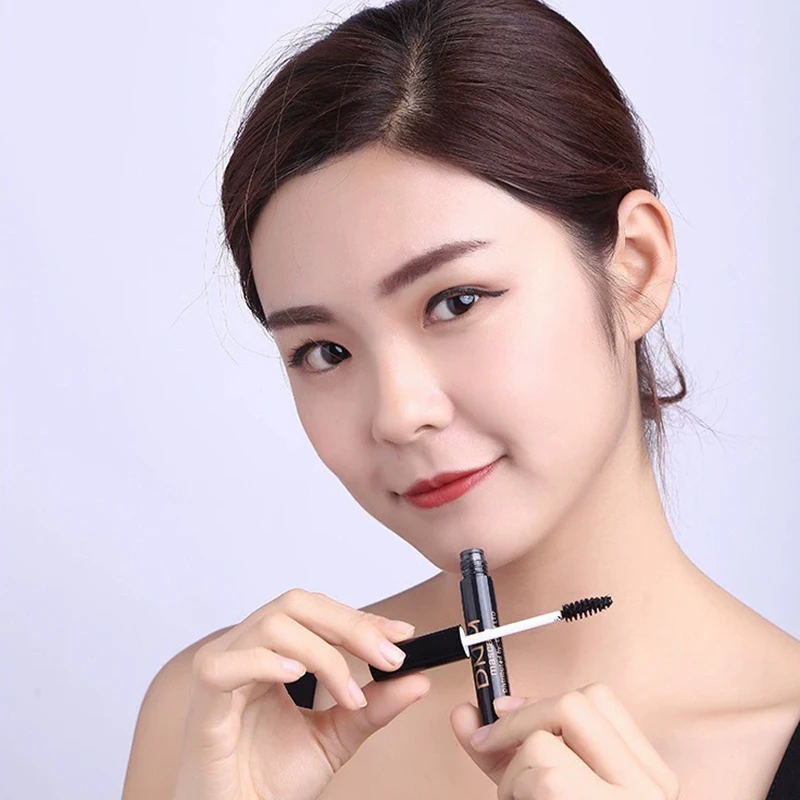 1 pezzo professionale per trucco occhi strumento cosmetico 4 colori gel per sopracciglia crema mascara - tinta impermeabile a lunga durata con pennello