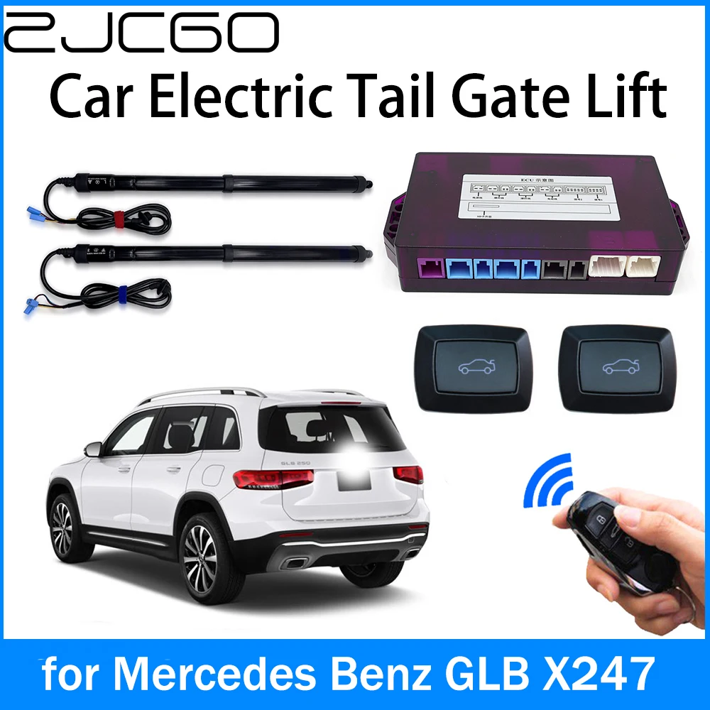 

ZJCGO Car Power Trunk Electric Suction Tailgate Intelligent Tail Gate Lift Strut for Mercedes Benz GLB X247 2019~2023