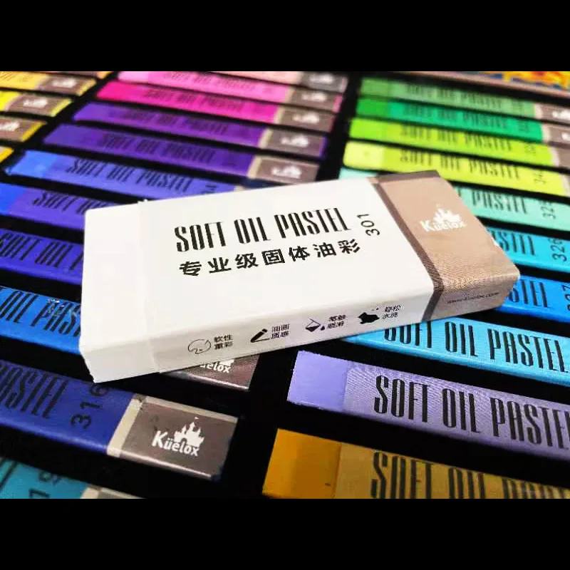 Kuelox Mini Artistic Soft Oil Pastels Professional Solid Water-Soluble Painting Pigment Crayons for Art School Supplies And Gift