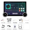 Podofo-カーマルチメディアプレーヤー,Android Auto Carplay, 2K qled画面,wifiと4G GPS, 2ノブオーディオ,10コア,4 64G, 11.5インチ 6