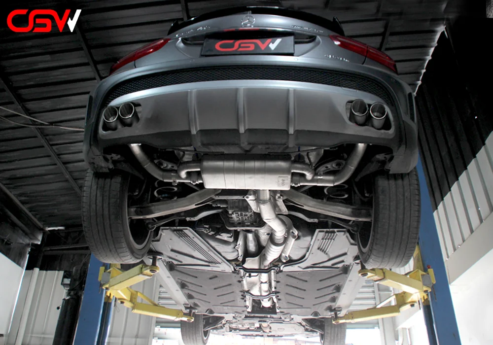 Auto Parts High Performance Muffler Exhaust  System Catback for  GLA45 2.0T W177 2018-2022