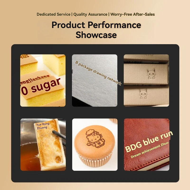 200W Cake Copper Mold Logo Hot Stamping Portable Branding Machine Ancient Bread Causeway Branding Baking Mold