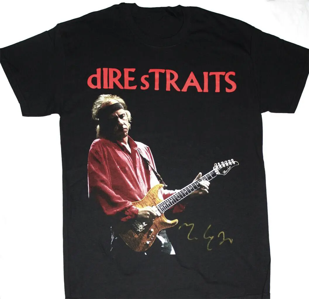 Music Band Dire Straits Shirt Short Sleeve Black Unisex S-4XL KE125