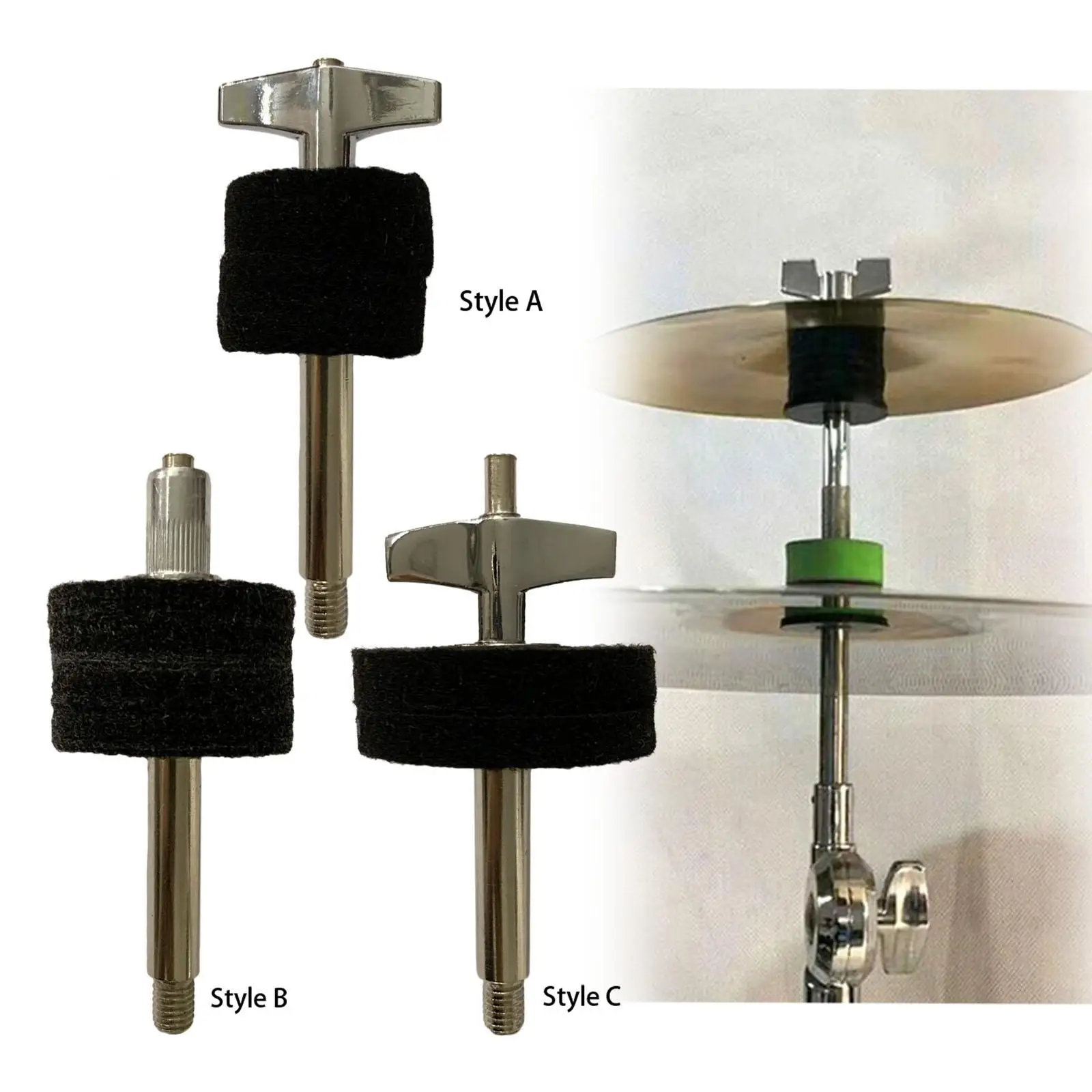 

4" Cymbal Stacker Professional Easy to Install Musical Instruments Accessory