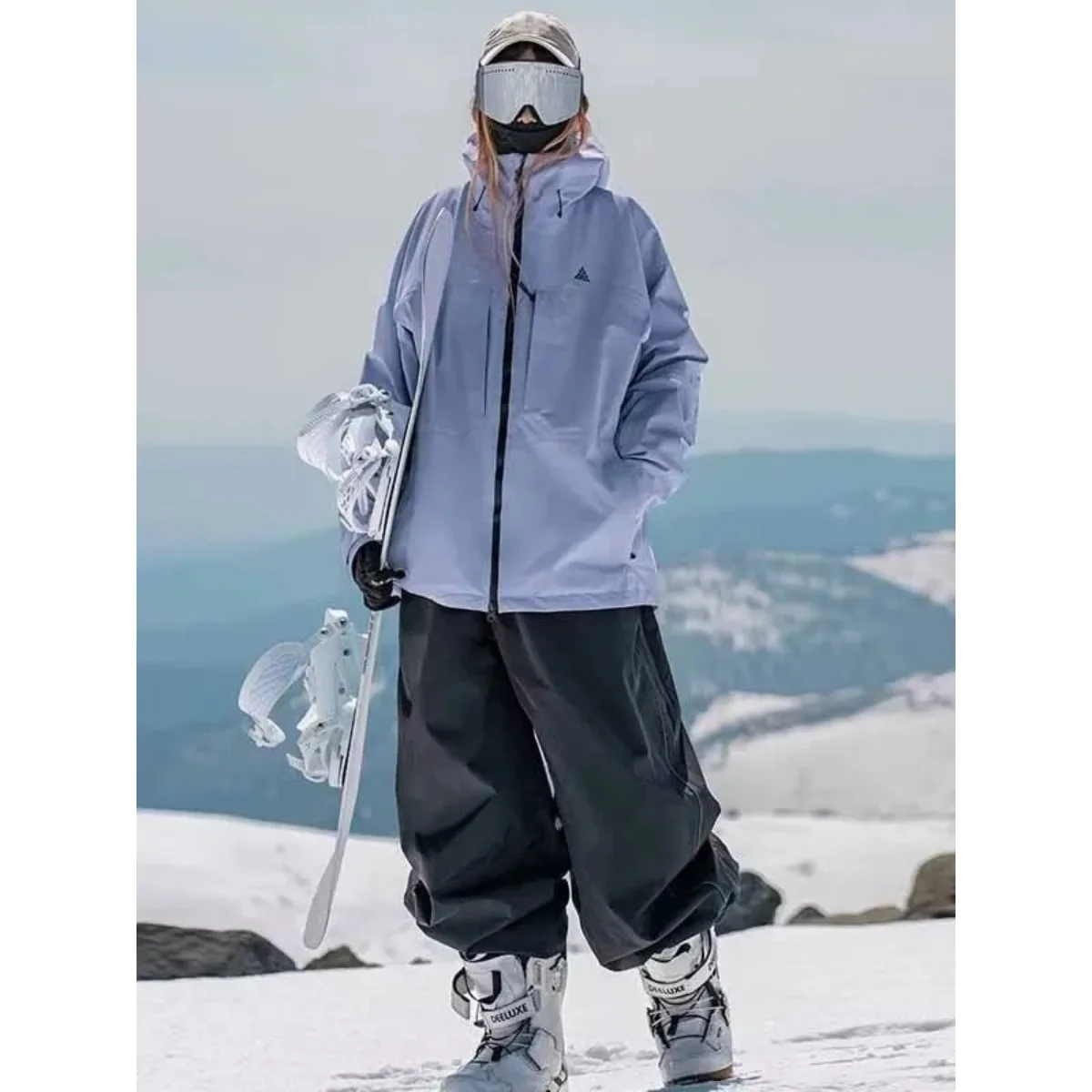 

Snowboard wear Professional Ski Pants For Men and Women Snowboard Pants Snowboard Waterproof Loose Fit Wear Resistant