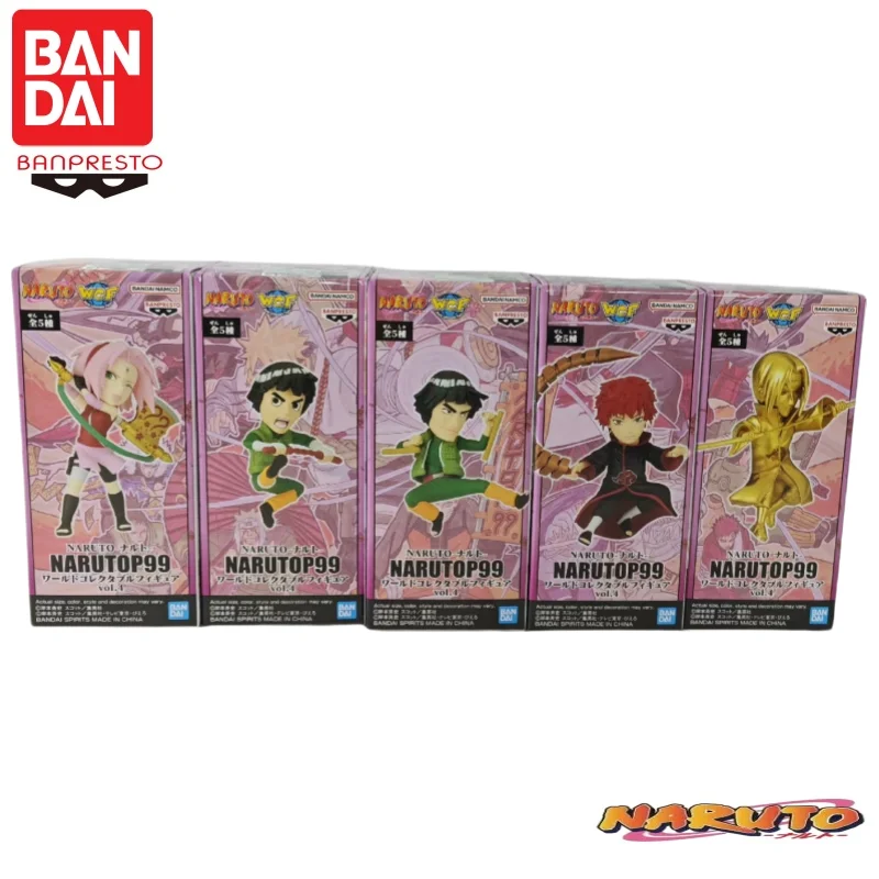 

In Stock Bandai Banpresto Original Naruto99 Wcf Vol 4 Doll Brand New Boxed Action Figure Funko Pop Anime Merchandise Figurine