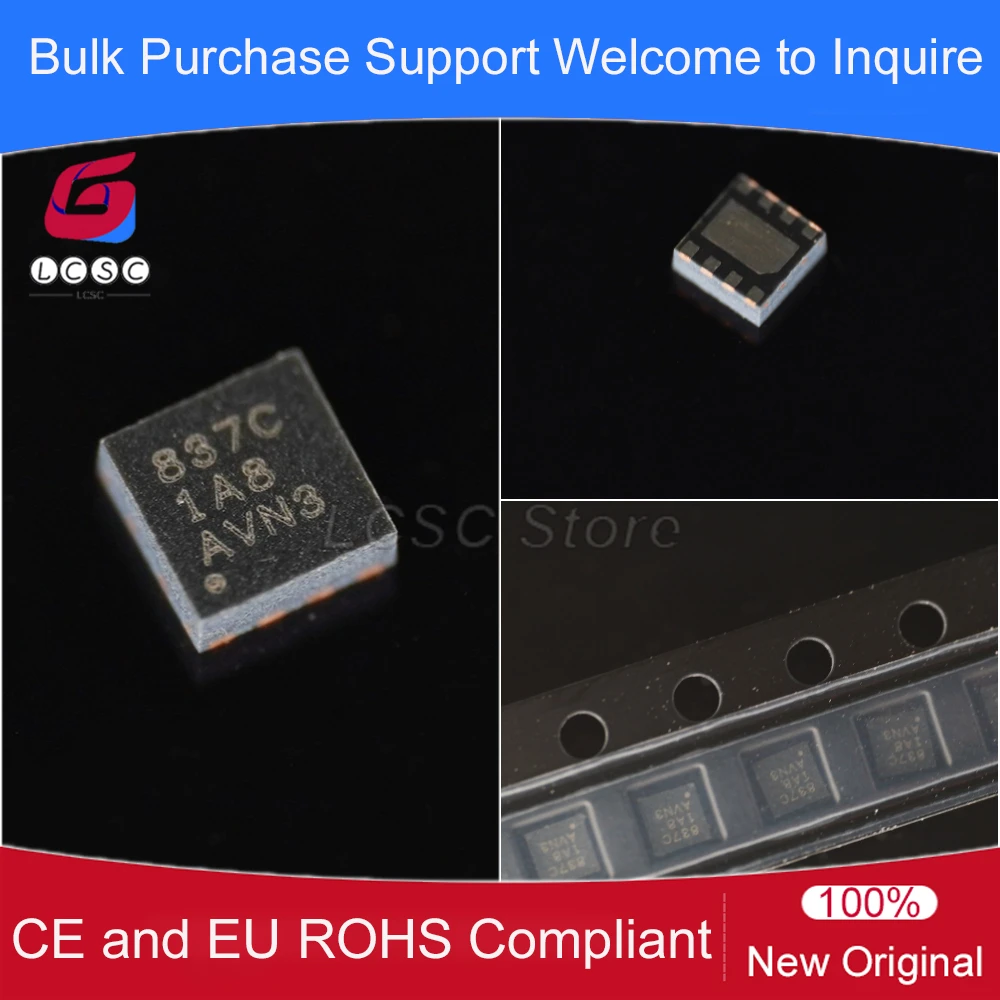 10pieces/Pack DRV8837CDSGR 1A Low Voltage H-Bridge Driver IC WSON-8-EP Motor Drivers Controllers Chip Code 837C