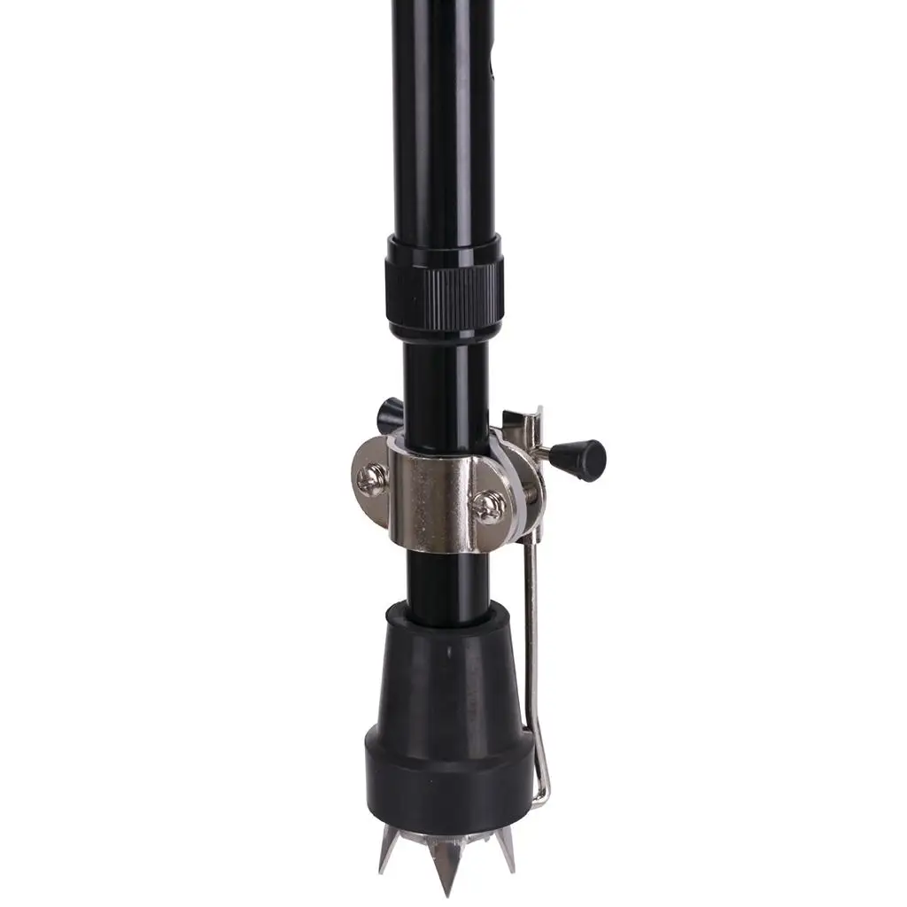 Non Slip 5 Prong Ice Cane Tip Attachment Metal Piton Claw for Cane Walker Crutch Snow Ice Support