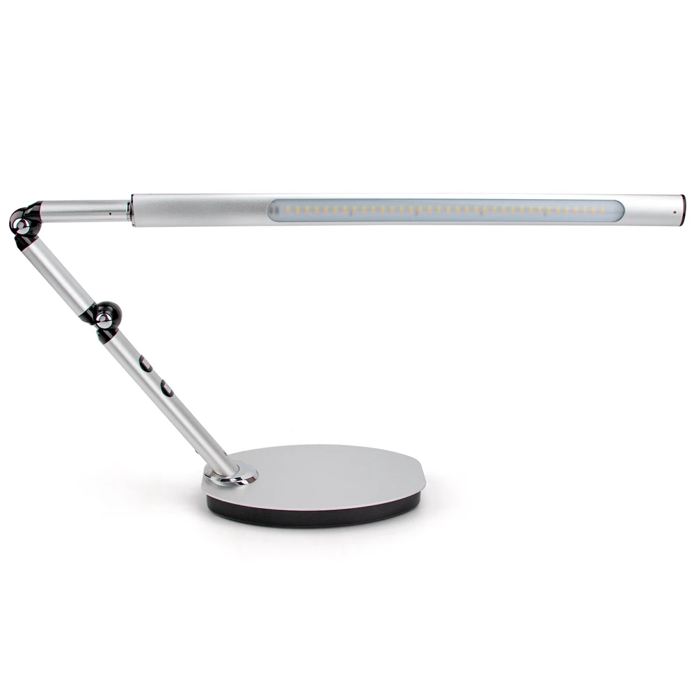 

Hot sell 360 Degree Adjustable Strong Power LED Table Lamp Modern Desk Touch Switch Table Lamp with Thick Base