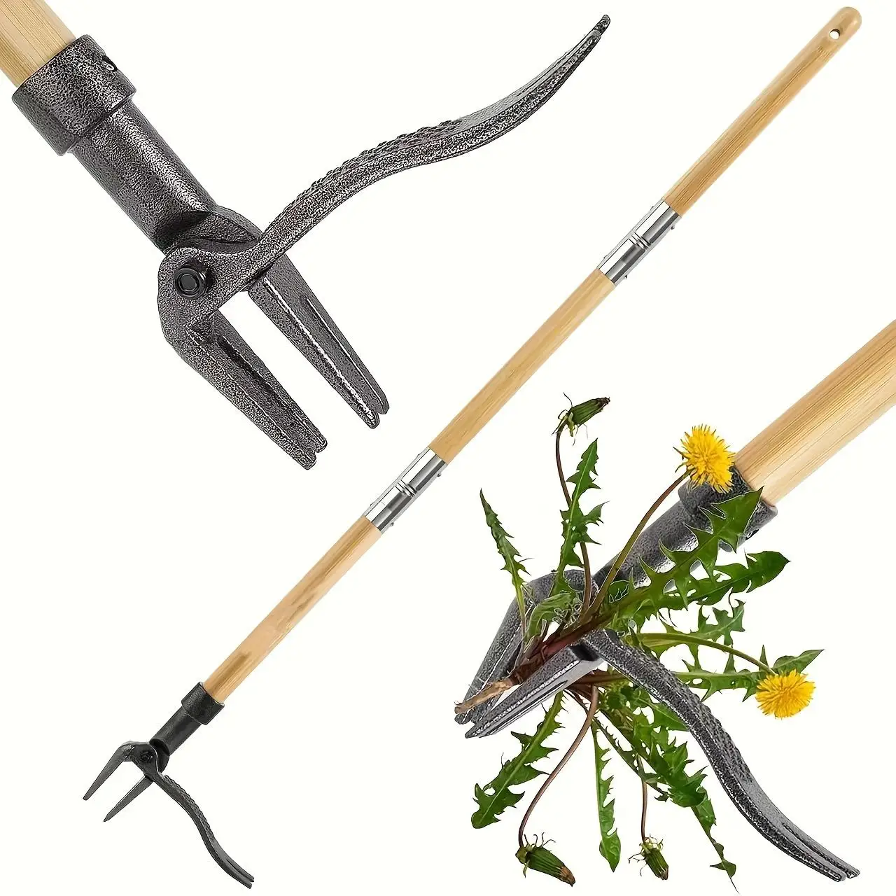 Vertical Weeding Tool, Long-Handled Manual Weeding Tool, Garden Lawn and Outdoor Weeding Tool, Home Garden Tool, Garden Accessories