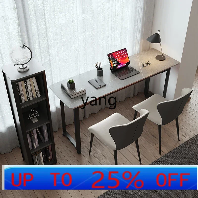 LTT removable bedside narrow desk slate light luxury bedroom lazy bedside office computer desk