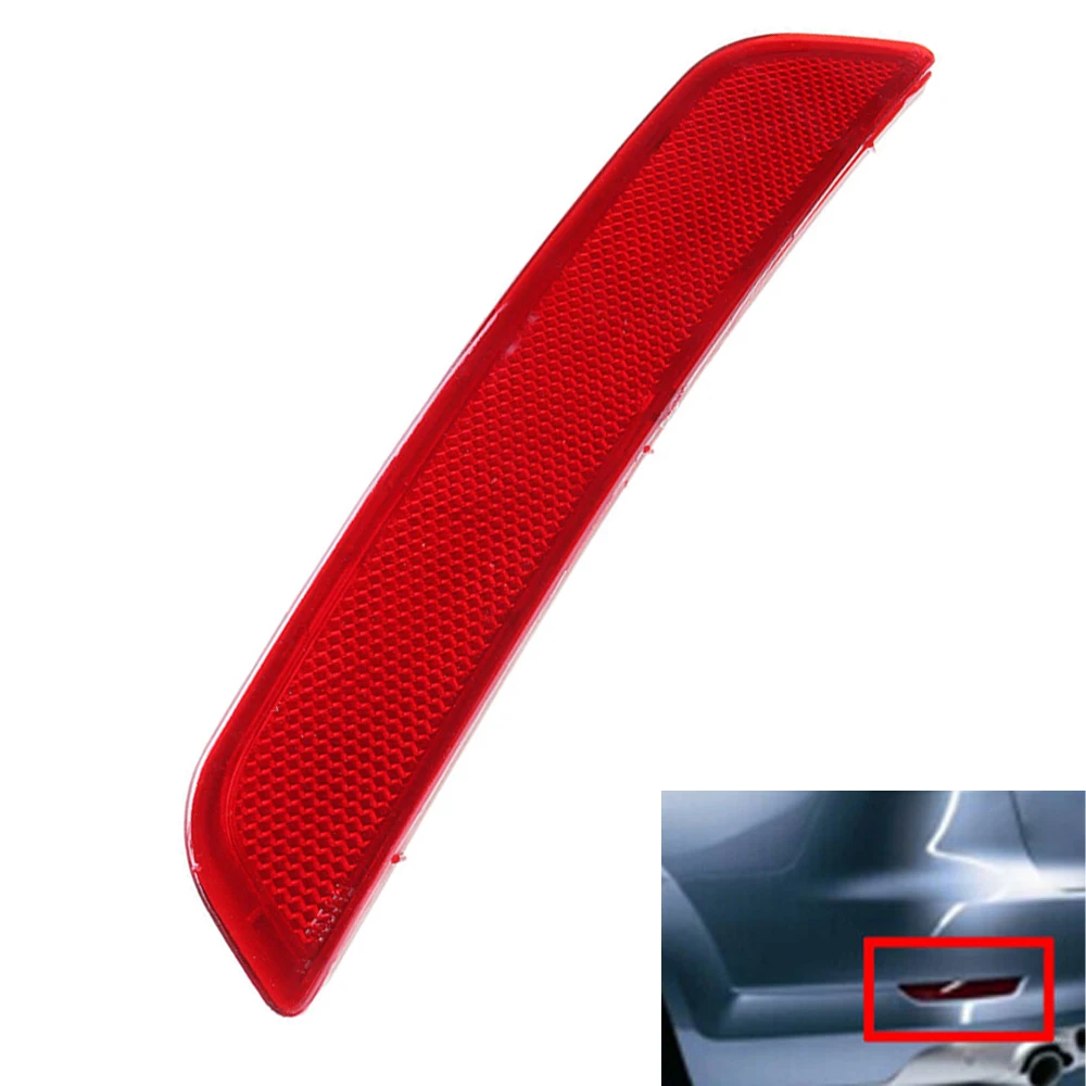 Car Right Red Lens Rear Bumper Tail Light Reflector Cover Decoration Fit For Ford Mondeo MK4 2007 2008 2009 2010