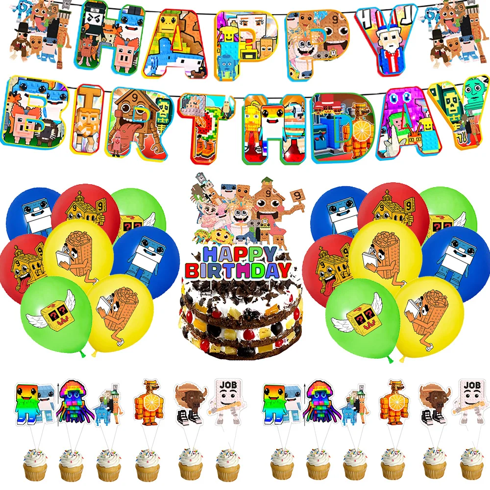 Party Games Popular - لافتة ديكور حفلات بتصميم لعبة ستيل