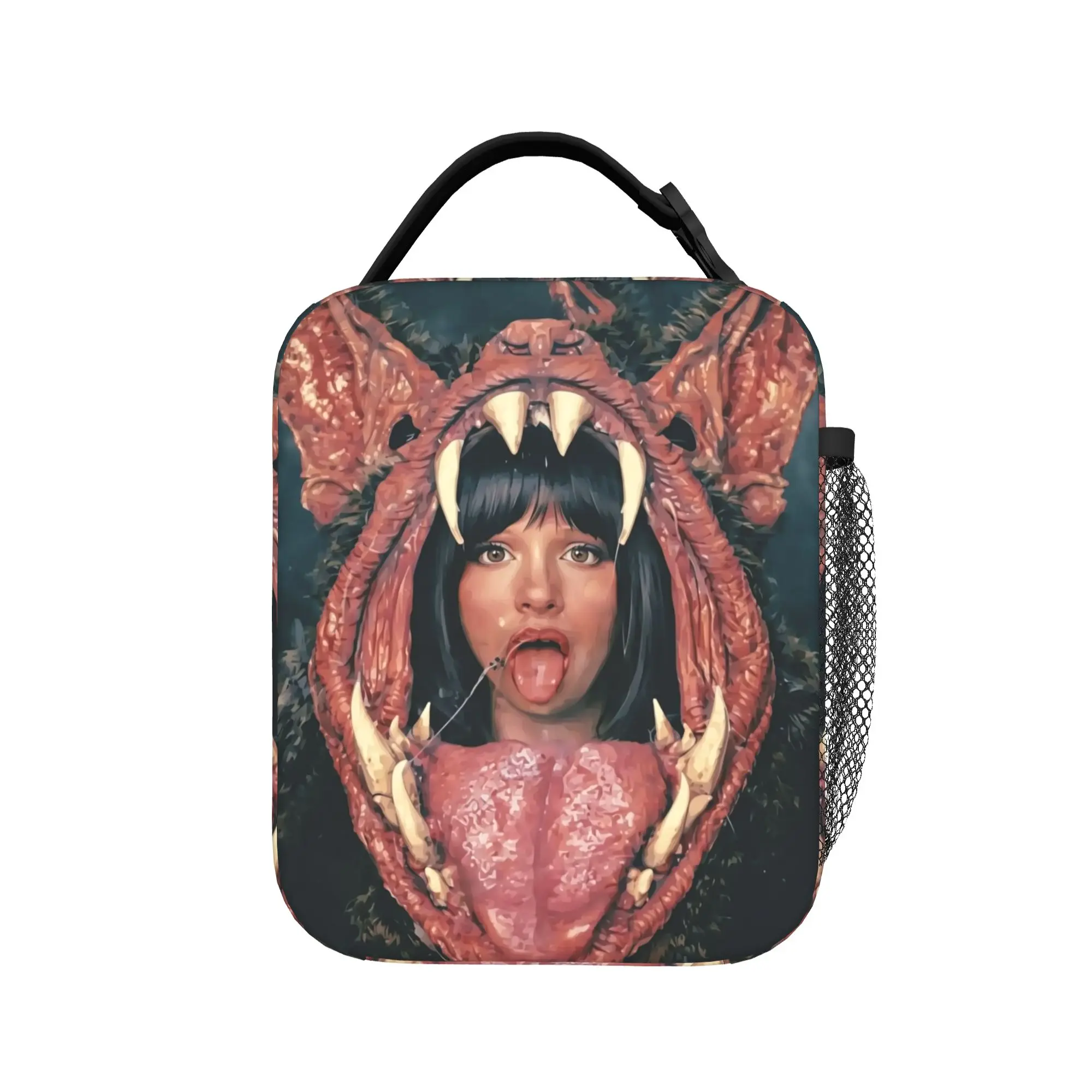 Melanies Martinezs   Lunch Bag  Leisure Lunch Box Travel Portable Thermal Tote Handbags For Child Oxford Print Cooler Bag