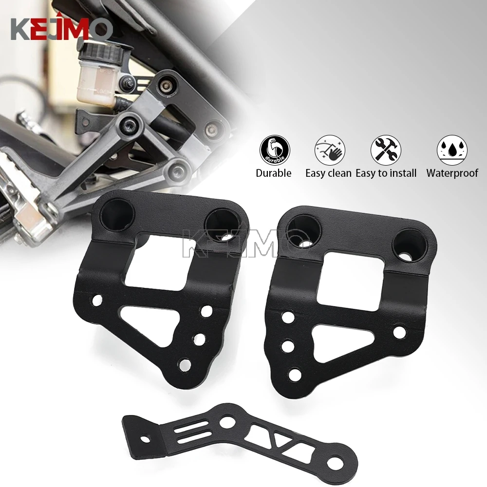 

Motorcycle For YAMAHA XSR900 FZ09 FZ-09 2014 2015 2016 17-2020 MT09 MT-09 MT 09 Passenger Footrests Relocation Pedal Adjustment