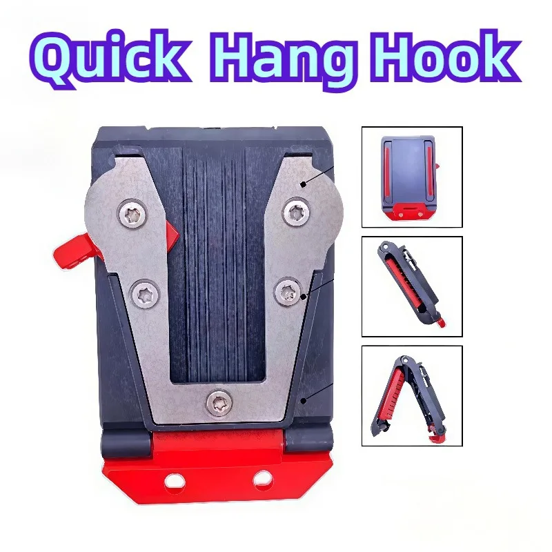 Multifunctional Quick Hang Hook Tool Parts Professional Waist Hanging Wood Carpentry Tools Woodworking Electric Tool Accessories