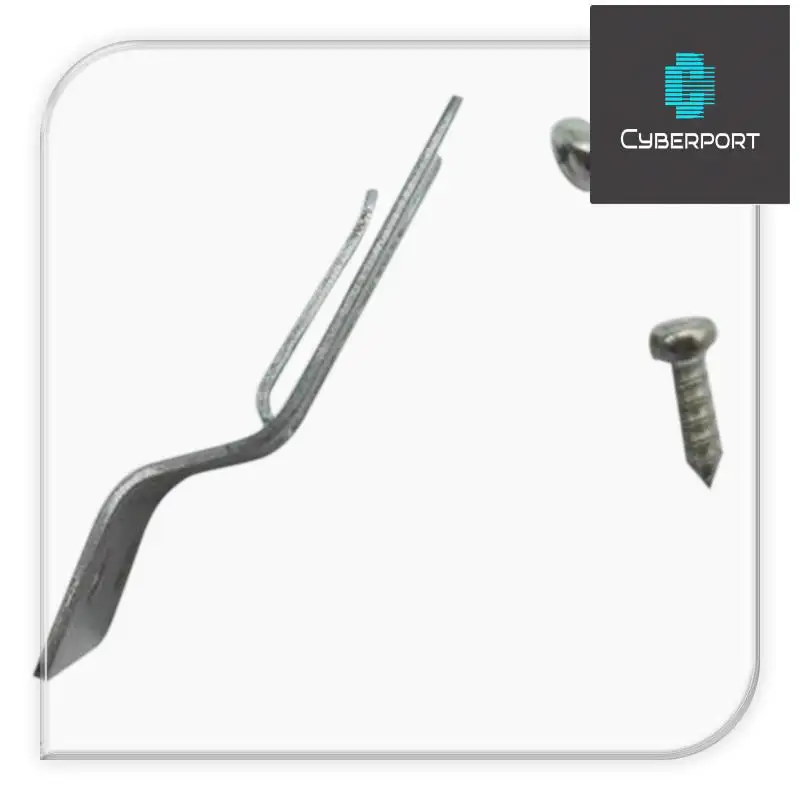 24-Hour Delivery 10X Metal MIC HOLDER / Clip - Screw In For CB / Ham Radio - MH2