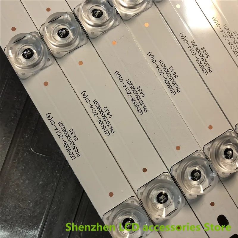 ل Haier 50A6 LE50U51A LCD الخلفية الخفيفة 30350006205   LED50D06-ZC14AG-01 100% جديد